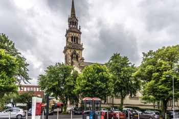  ELMWOOD HALL IN BELFAST - ORIGINALLY A PRESBYTERIAN CHURCH 003 