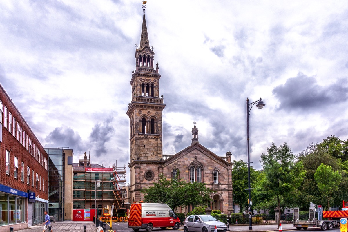 ELMWOOD HALL IN BELFAST - ORIGINALLY A PRESBYTERIAN CHURCH 001