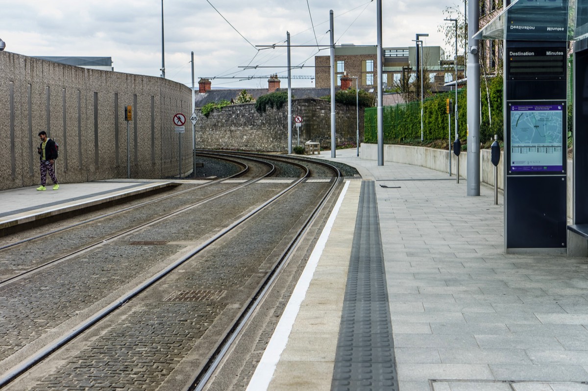 GRANGEGORMAN LUAS TRAM STOP APRIL 2021 003