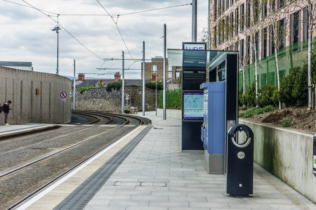 GRANGEGORMAN LUAS TRAM STOP APRIL 2021 006