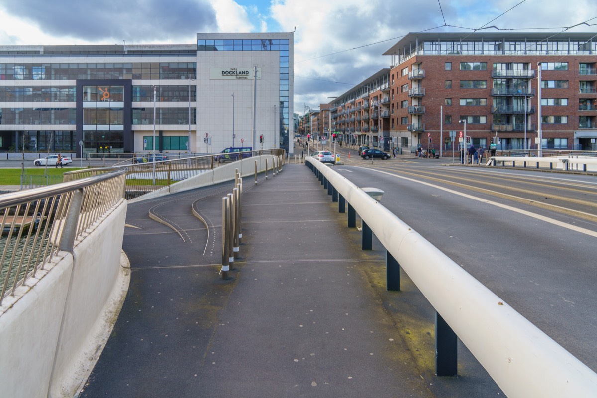 THE LUAS TRAM BRIDGE - UPPER MAYOR STREET  005