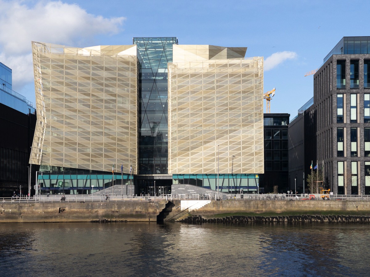 NORTH WALL QUAY AS SEEN FORM SIR JOHN ROGERSON