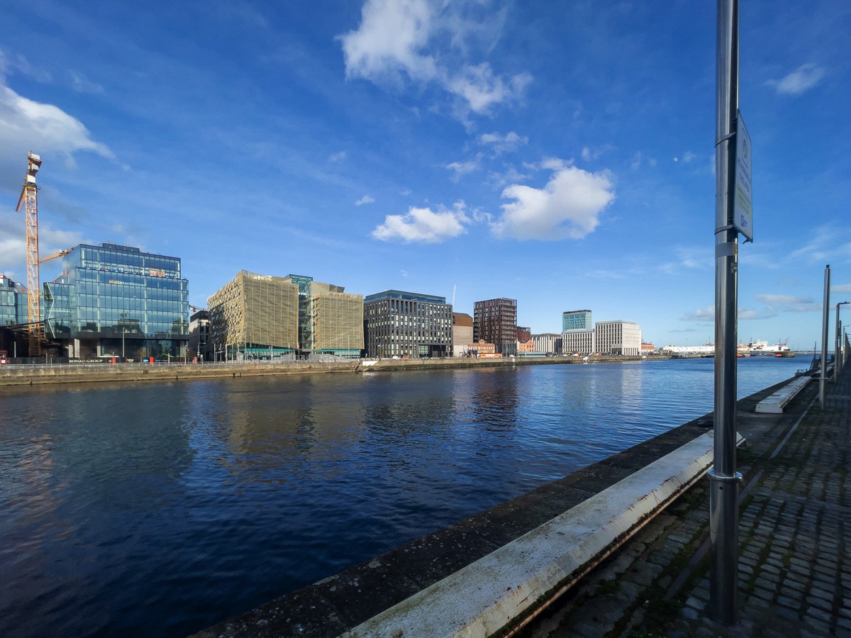 NORTH WALL QUAY AS SEEN FORM SIR JOHN ROGERSON