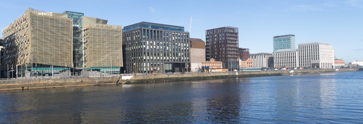 NORTH WALL QUAY AS SEEN FORM SIR JOHN ROGERSON