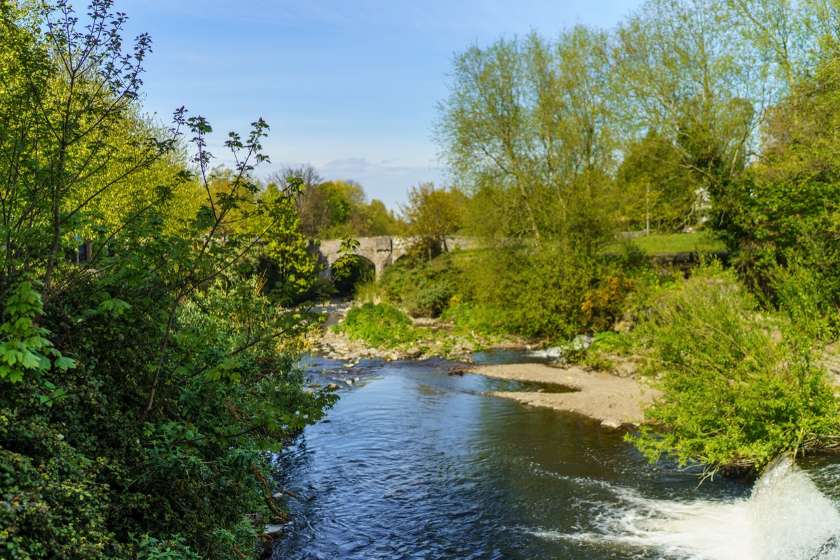 THE RIVER DODDER AT MILLTOWN NEAR THE PACKHORSE BRIDGE  005