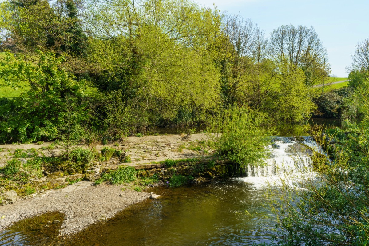 THE RIVER DODDER AT MILLTOWN NEAR THE PACKHORSE BRIDGE  012