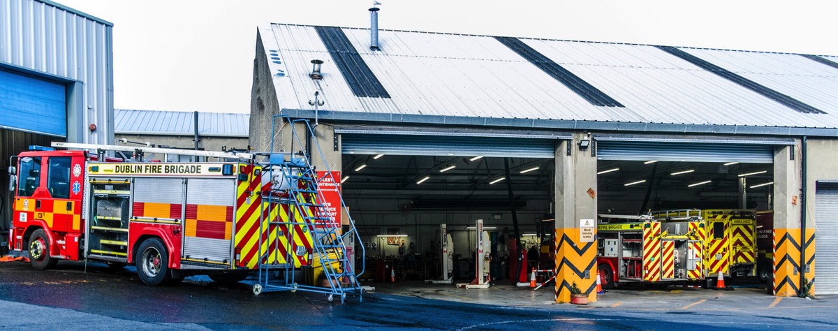 DUBLIN FIRE BRIGADE MAINTENANCE DEPOT  AT STABLE LANE  002