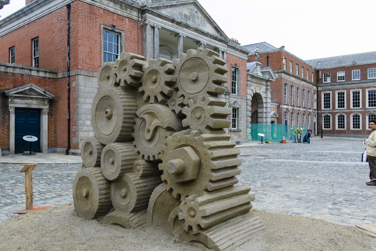 SAND SCULPTURES 2021 AT DUBLIN CASTLE 005