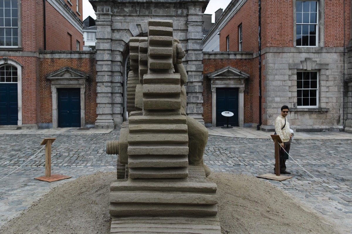 SAND SCULPTURES 2021 AT DUBLIN CASTLE 011