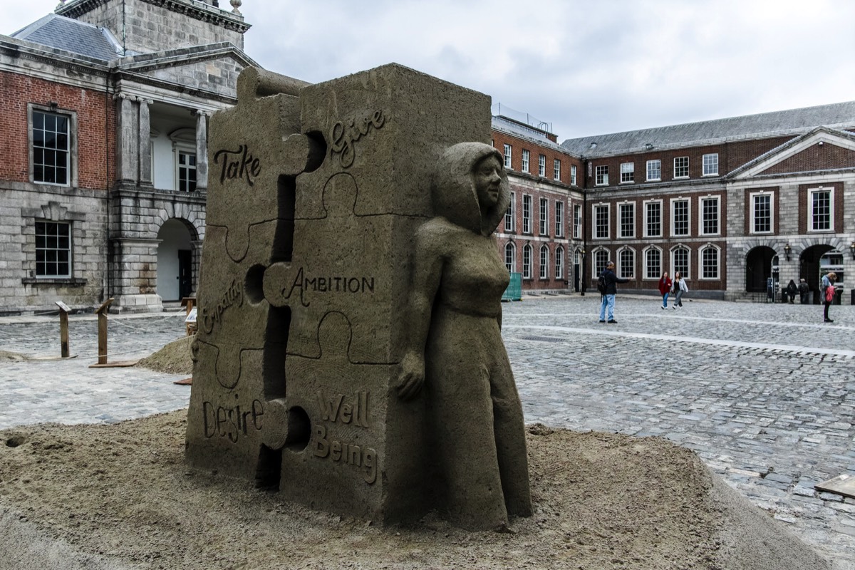 SAND SCULPTURES 2021 AT DUBLIN CASTLE 012