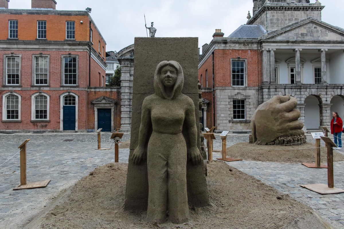 SAND SCULPTURES 2021 AT DUBLIN CASTLE 013