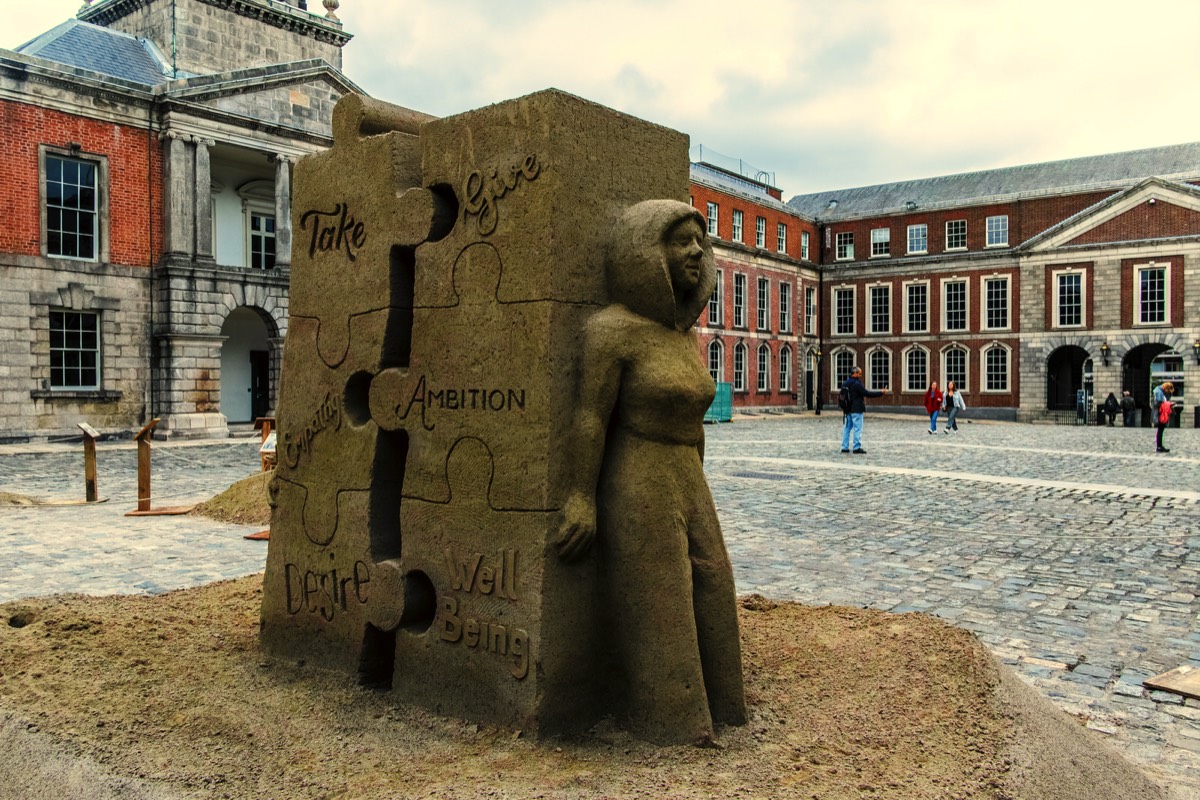 SAND SCULPTURES 2021 AT DUBLIN CASTLE 016