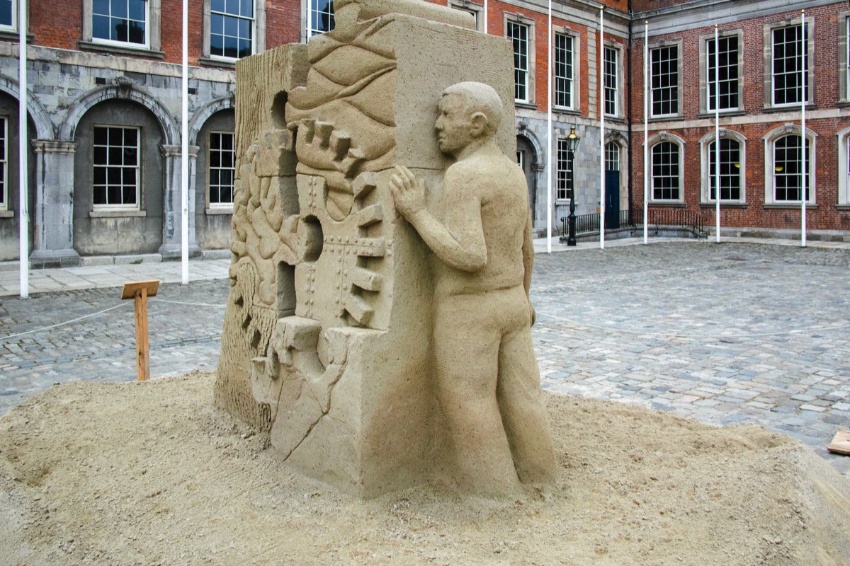 SAND SCULPTURES 2021 AT DUBLIN CASTLE 020