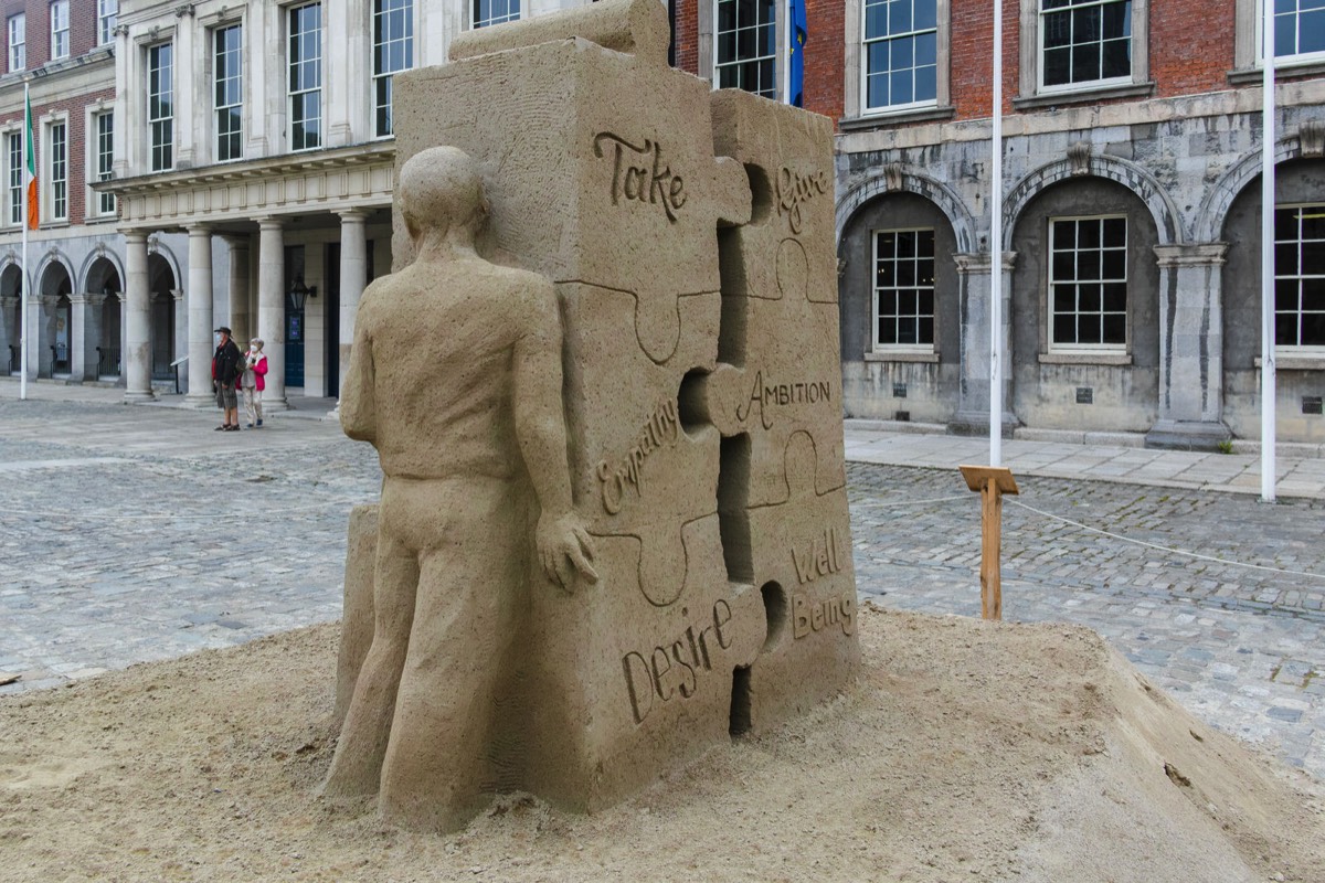 SAND SCULPTURES 2021 AT DUBLIN CASTLE 022