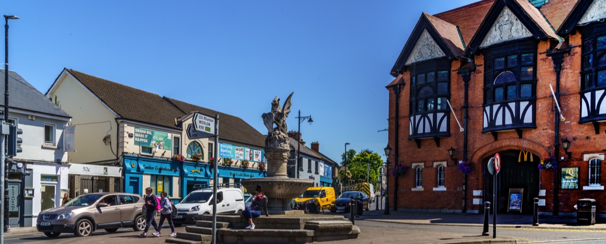 THE WYVERN IN FRONT OF McDONALDS IN BRAY - BRABAZON MONUMENT 004