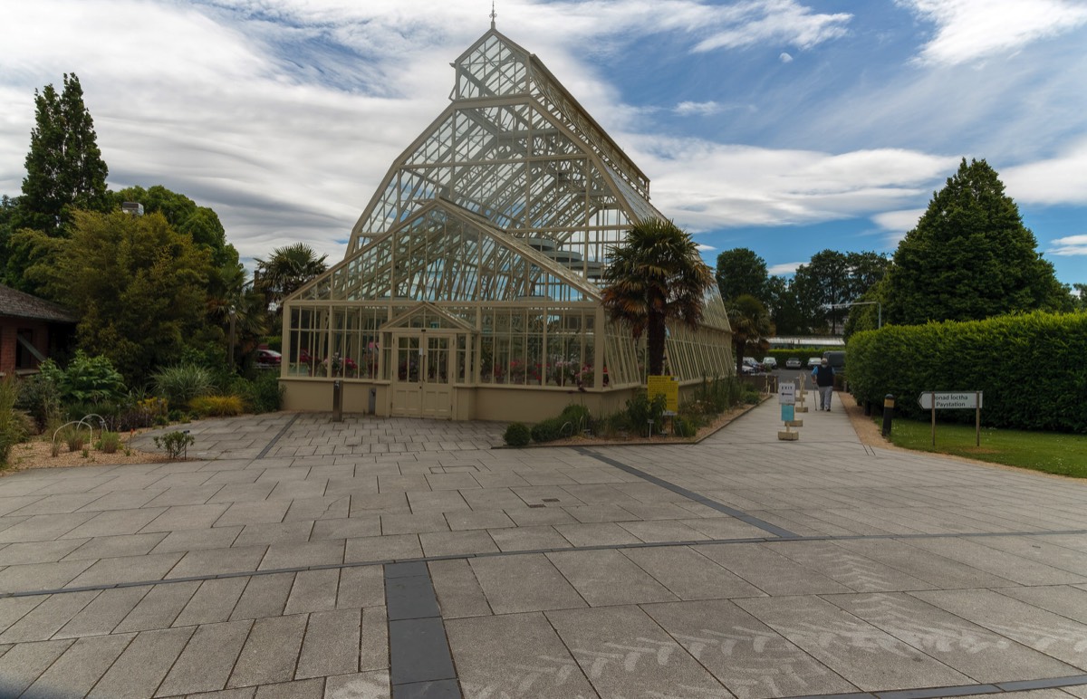 PLANTED GLASSHOUSES AT THE BOTANIC GARDENS   021