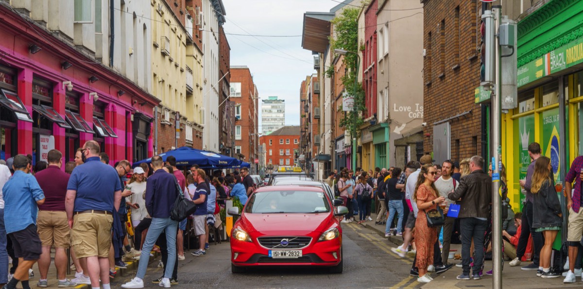 THE FIRST WEEKEND OF OUTDOOR DINING - CAPEL STREET  005