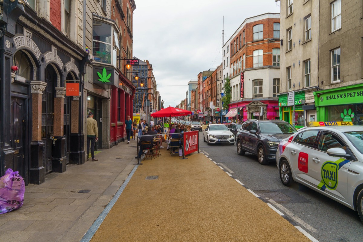 THE FIRST WEEKEND OF OUTDOOR DINING - CAPEL STREET  010