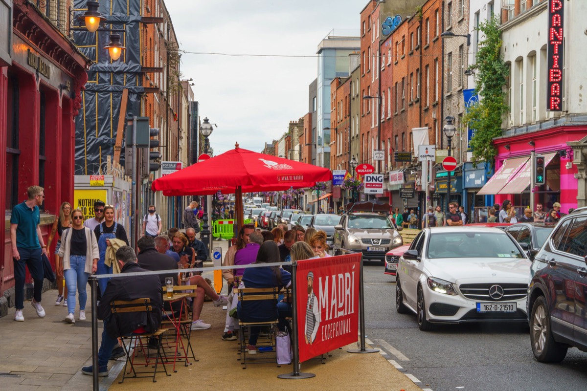 THE FIRST WEEKEND OF OUTDOOR DINING - CAPEL STREET  013