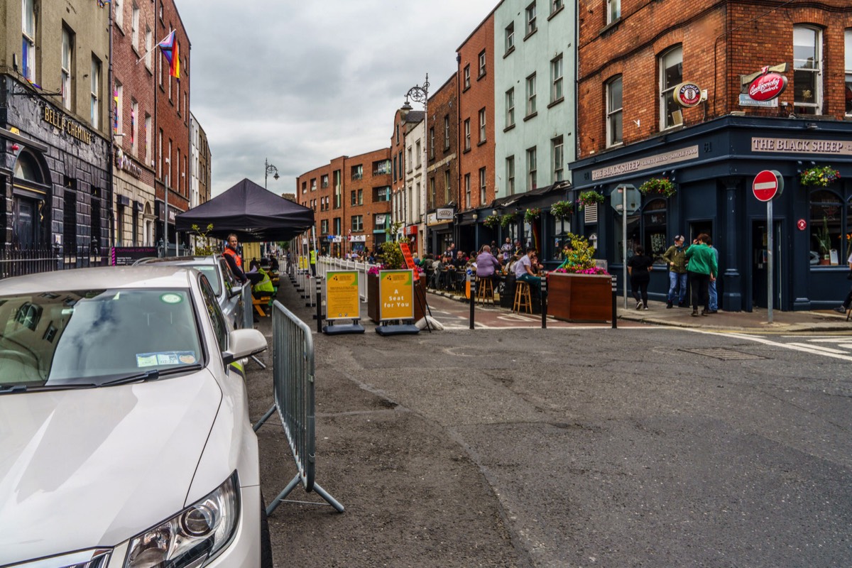 THE FIRST WEEKEND OF OUTDOOR DINING - CAPEL STREET  017