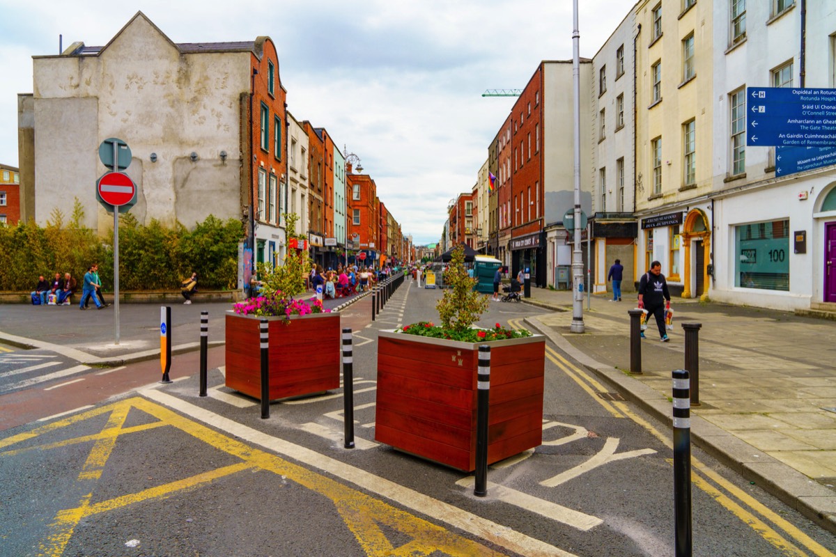 THE FIRST WEEKEND OF OUTDOOR DINING - CAPEL STREET  018