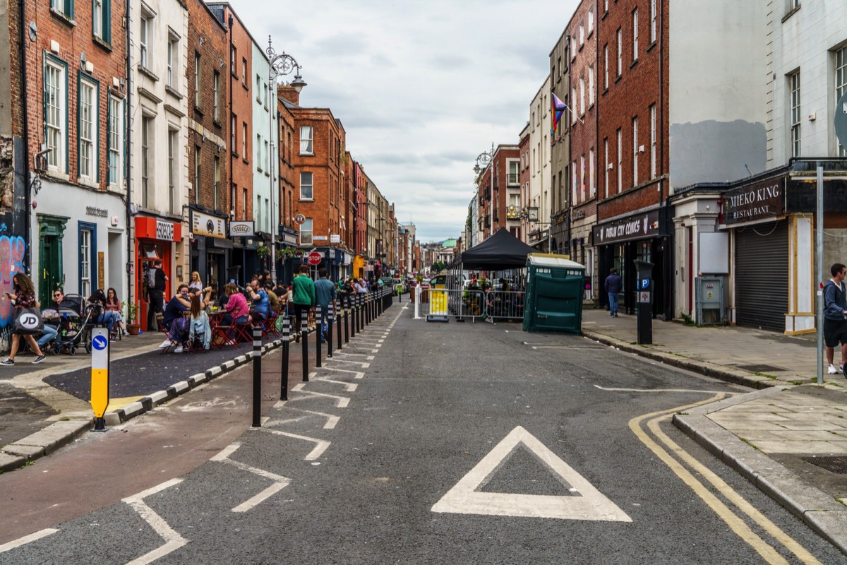 THE FIRST WEEKEND OF OUTDOOR DINING - CAPEL STREET  019