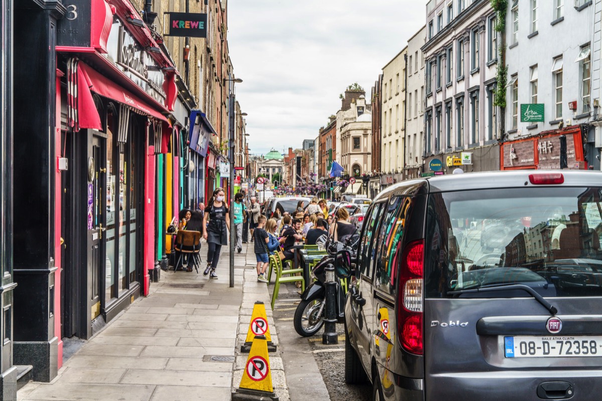 THE FIRST WEEKEND OF OUTDOOR DINING - CAPEL STREET  020