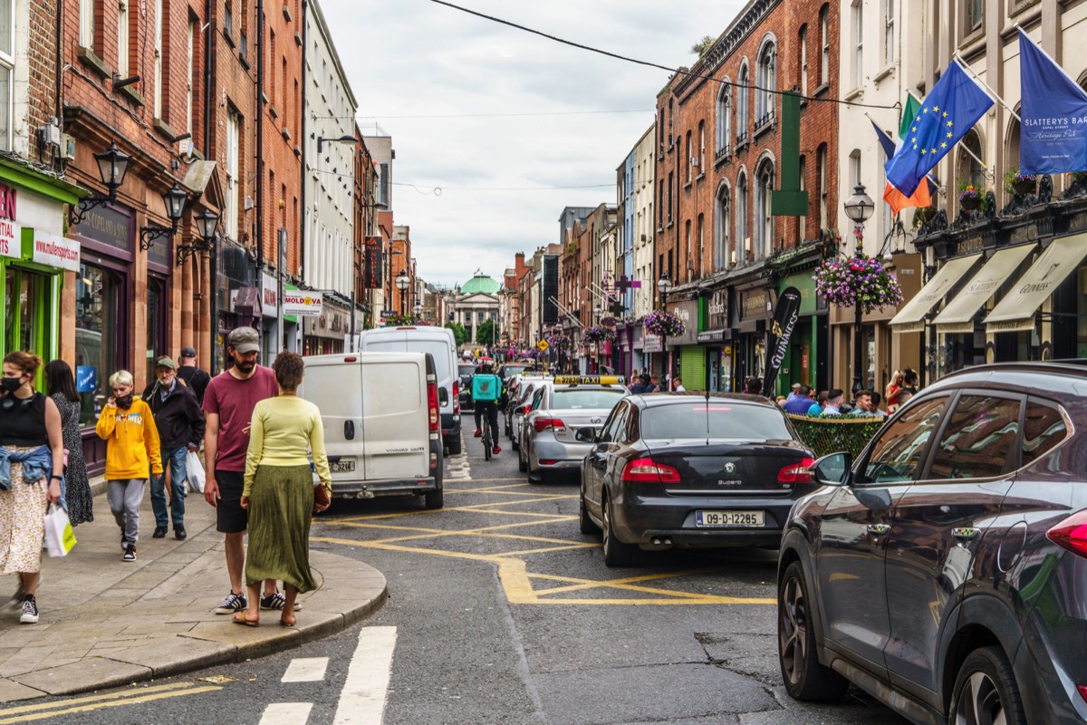 THE FIRST WEEKEND OF OUTDOOR DINING - CAPEL STREET  022