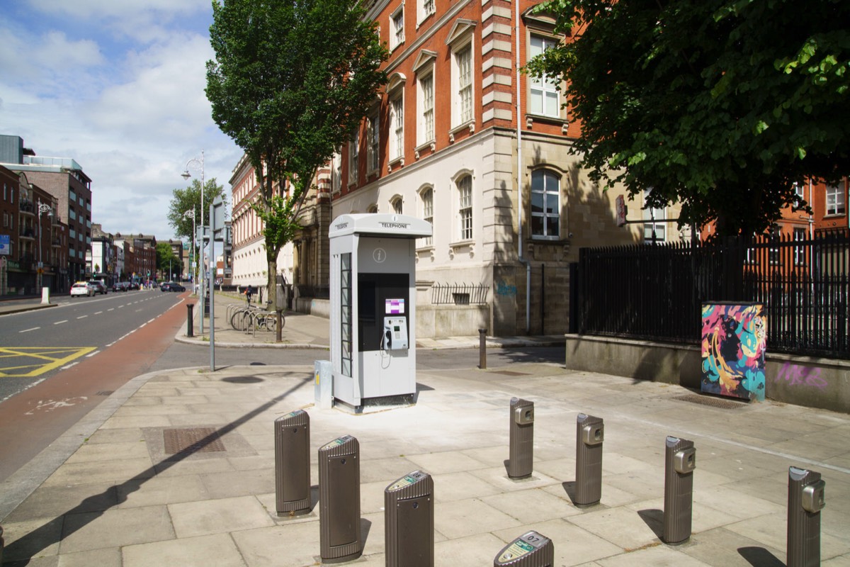 THE NEW PHONE KIOSK ON BOLTON STREET HAS BEEN UNWRAPPED - SIGMA 24-105mm LENS AND SONY A7RIV  004