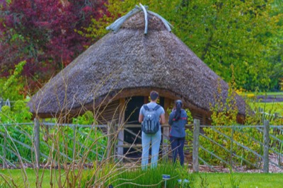  VIKING HOUSE IN THE BOTANIC GARDENS 