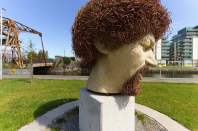  LUKE KELLY'S HEAD WAS VANDALISED SEVEN TIMES  