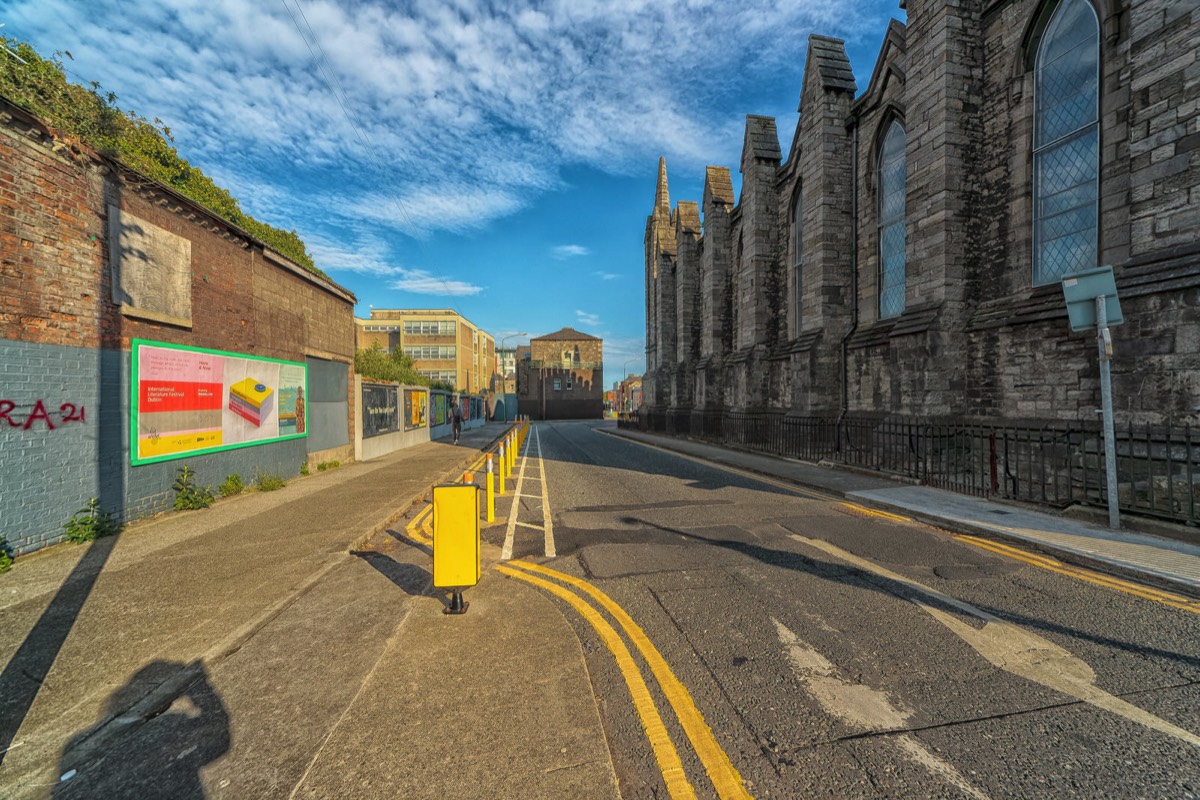 PENCIL BOLLARDS ALONG ST. MARY