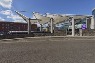  LUAS TRAM STOP AT CONNOLLY STATION 