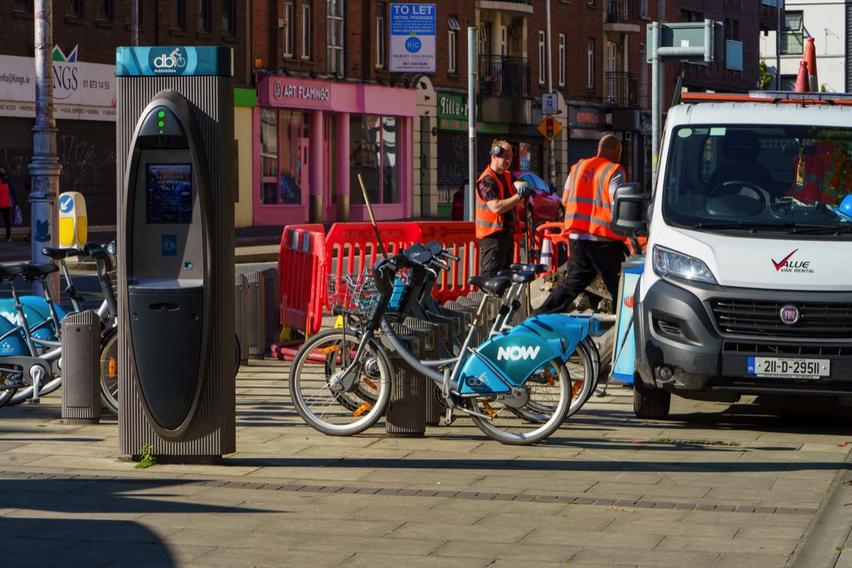 THE PHONE BOX ON BOLTON STREET HAS BEEN DEMOLISHED 005