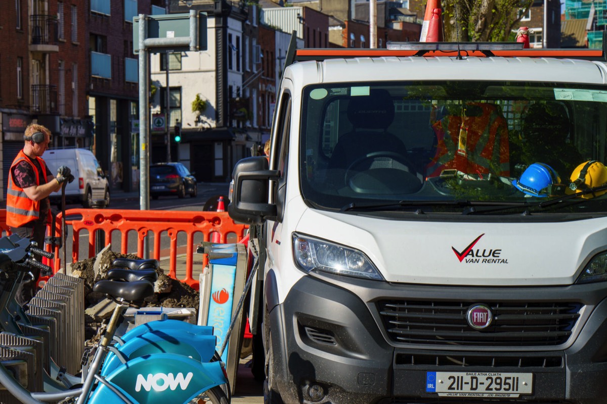 THE PHONE BOX ON BOLTON STREET HAS BEEN DEMOLISHED 007