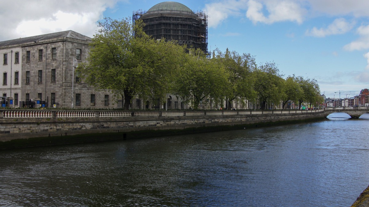 THE DOME OF THE FOUR COURTS - RESTORATION BEGAN IN 2015 004