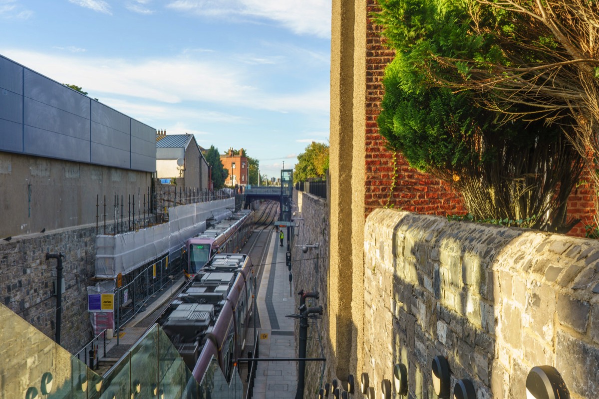 LUAS TRAM STOP - PHIBSBOROUGH 006