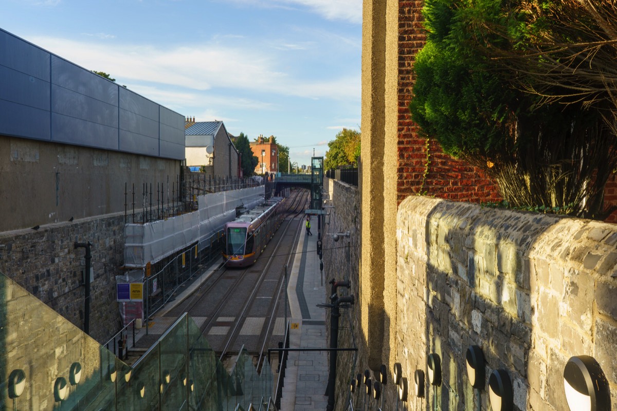 LUAS TRAM STOP - PHIBSBOROUGH 007