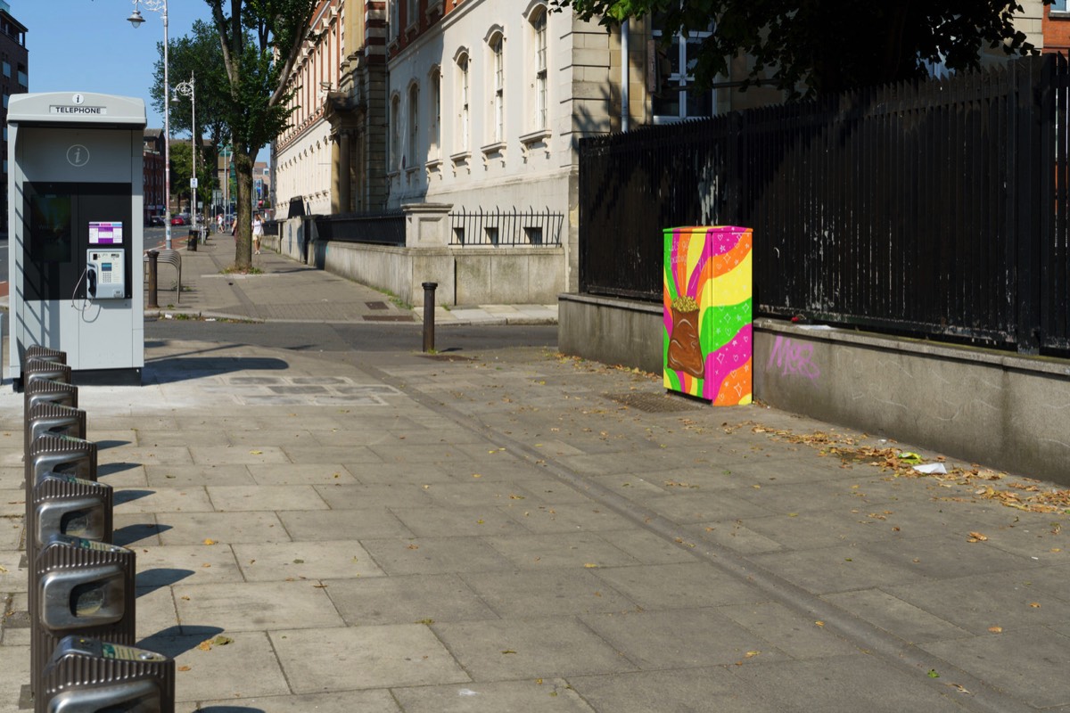 THE THREE STAGES OF PAINT-A-BOX STREET ART 002