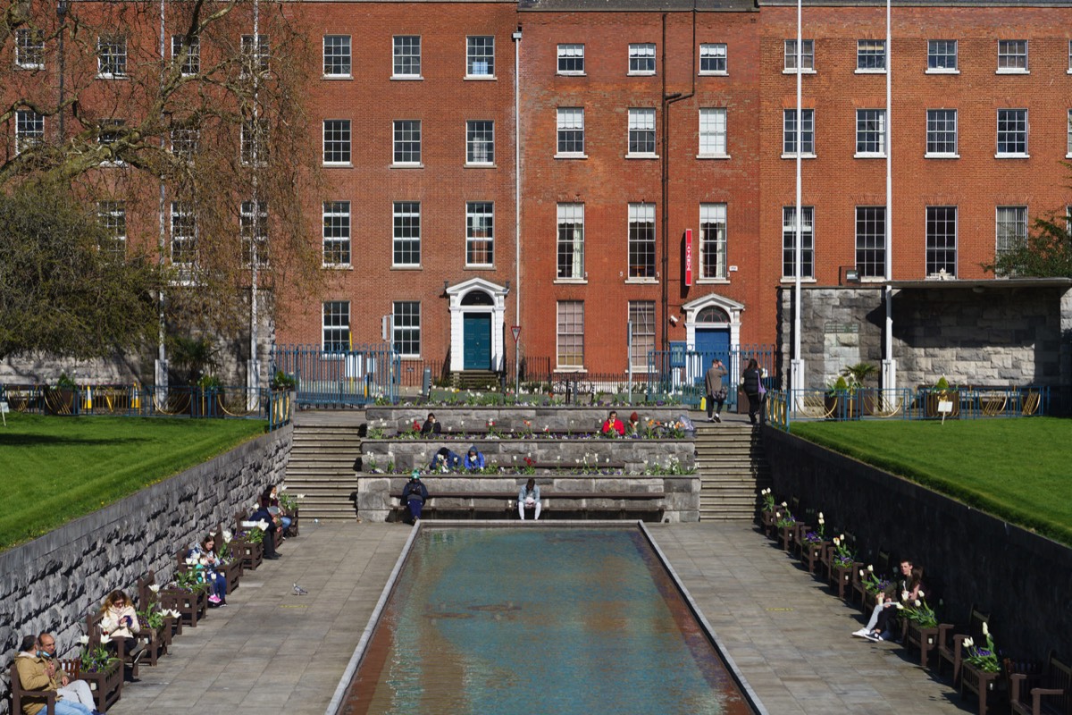 GARDEN OF REMEMBRANCE PARNELL SQUARE - EASTER MONDAY 004