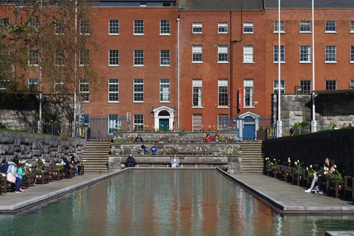 GARDEN OF REMEMBRANCE PARNELL SQUARE - EASTER MONDAY 009