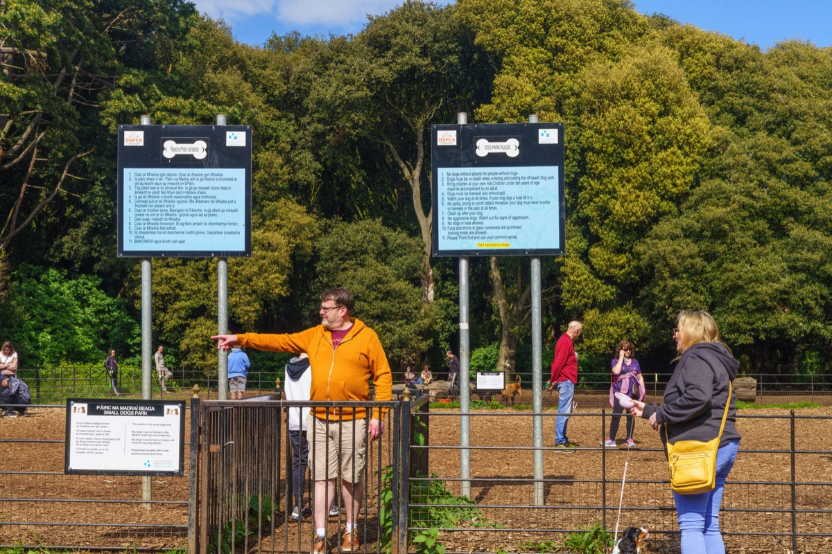 THERE IS A DEDICATED DOG PARK WITHIN SAINT ANNE