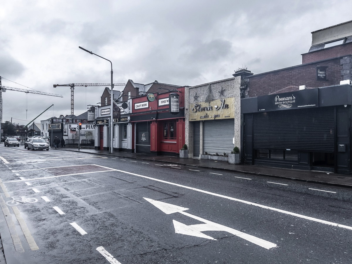 HAROLDS CROSS ROAD ON A REALLY WET COLD DAY 012