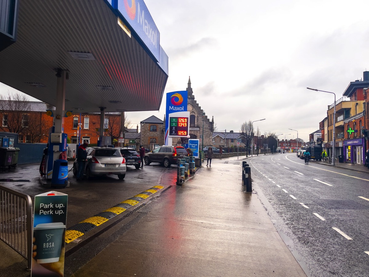 HAROLDS CROSS ROAD ON A REALLY WET COLD DAY 017