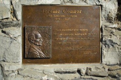  JEROME CONNOR  - MEMORIAL PLAQUE 