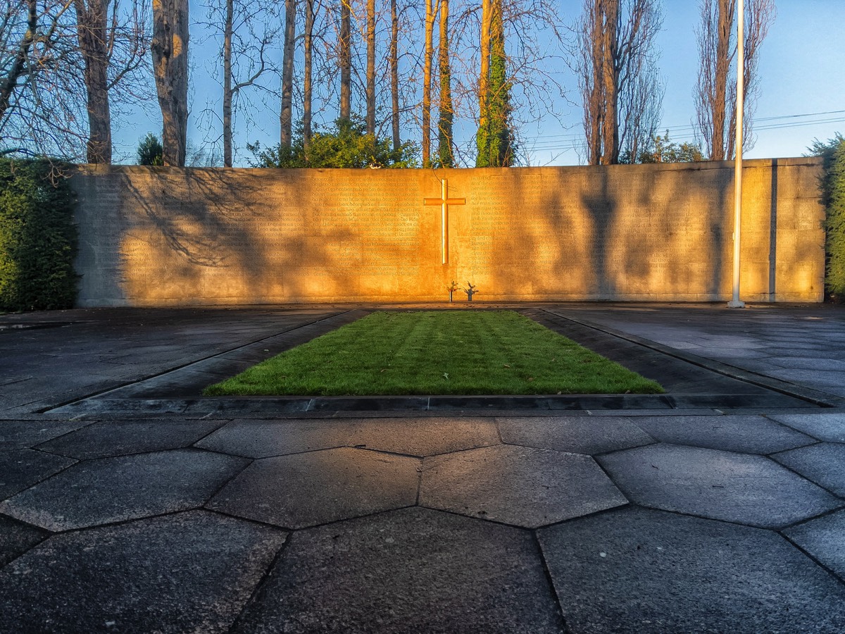 FOURTEEN OF THE SIXTEEN 1916 RISING LEADERS ARE BURIED HERE  -  ARBOUR HILL 001