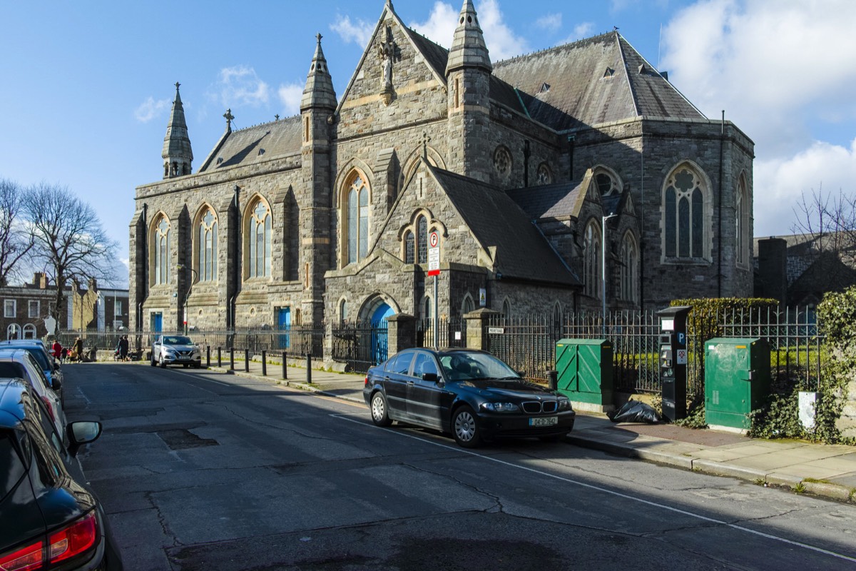 AUGHRIM STREET PARISH CHURCH  AT THE CORNER  OF AUGHRIM STREET  AND ST JOSEPH