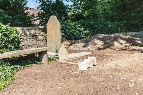 ST MARY'S CHURCH OF IRELAND GRAVEYARD -  KERBING PROHIBITED  018