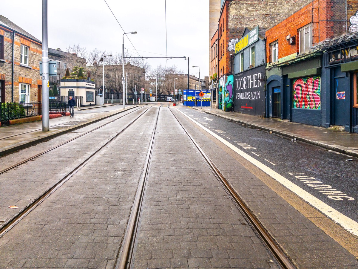 CHANCERY STREET FEATURING TRAM TRACKS 001