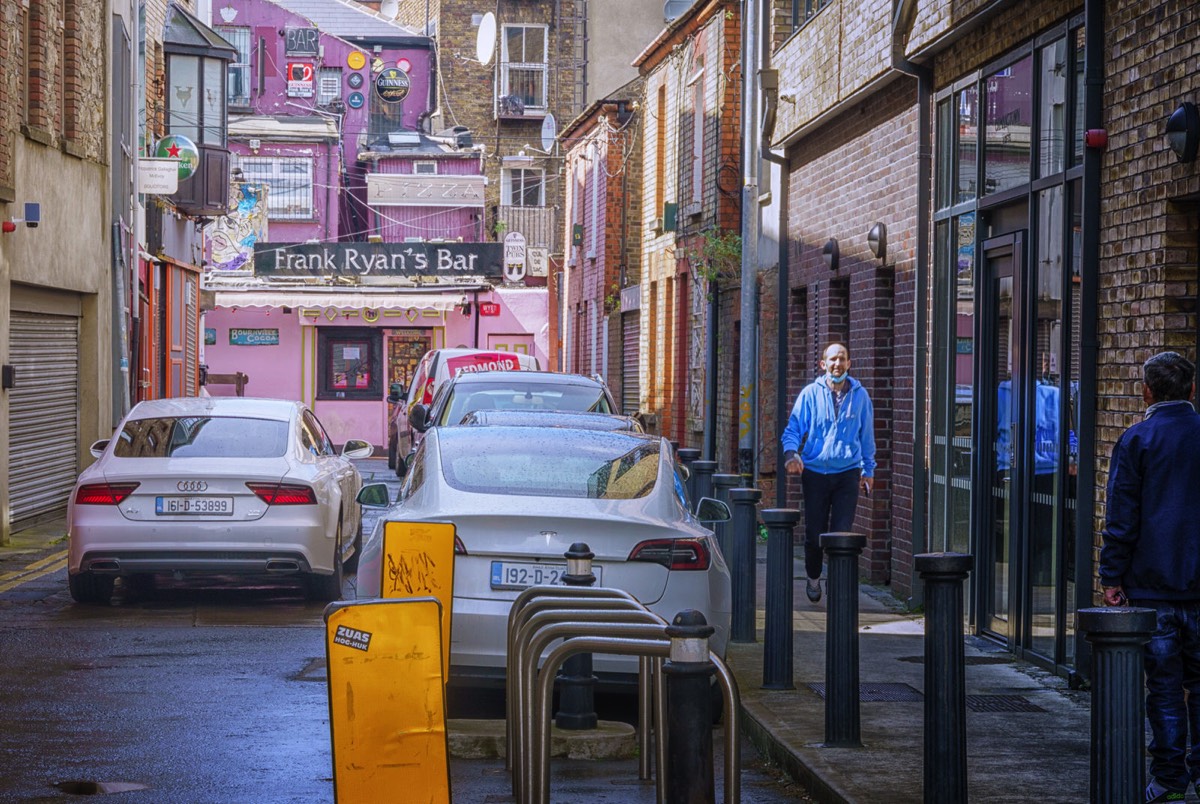 COKE LANE LEADING TO FRANK RYAN